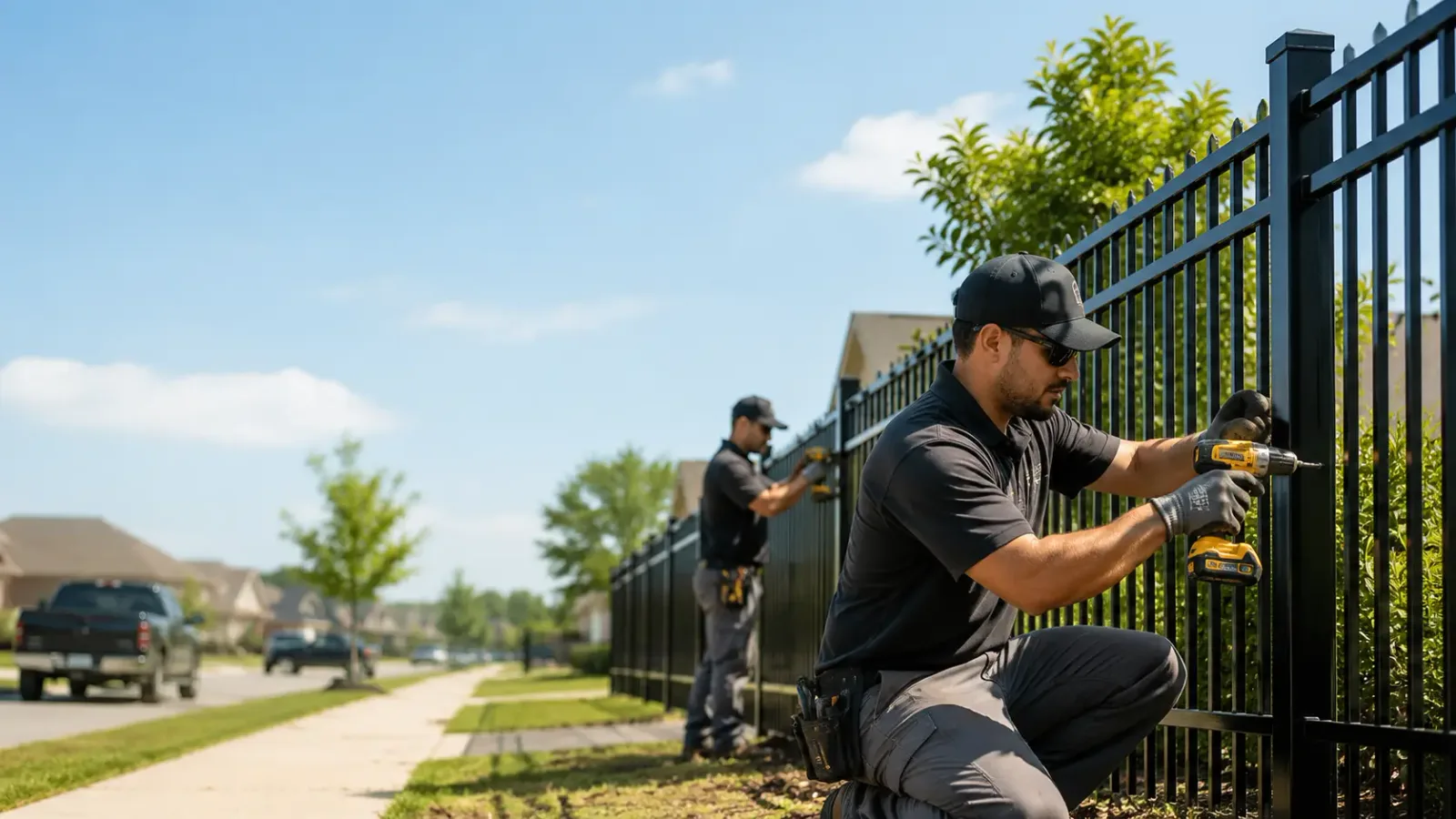 Metal Fence Installation in Lancaster, SC